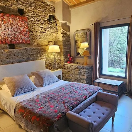 Domaine Colonna Santini ,chambre D Hotes Piscine, Sauna, Porri