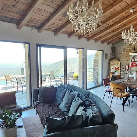 Bed & Breakfast Domaine Colonna Santini ,chambre D Hotes Piscine, Sauna, Porri