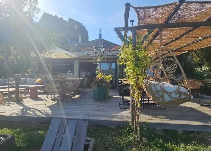 Bed & Breakfast Domaine Colonna Santini ,chambre D Hotes Piscine, Porri